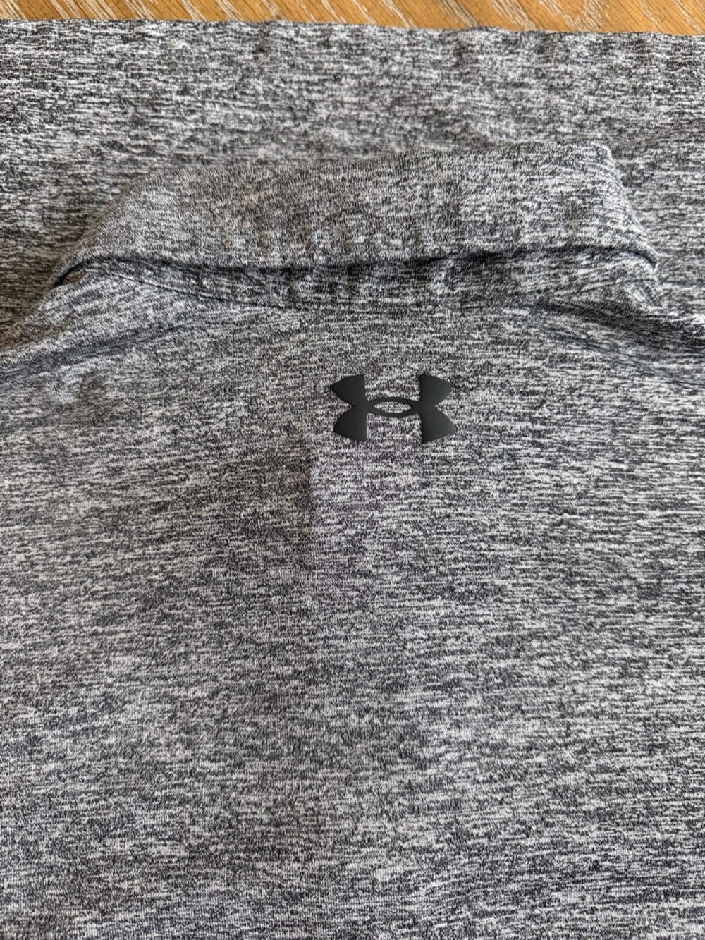 Under Armour Gray Marled Performance Polo - Picture 4 of 4